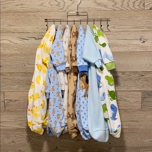 Bundle of Carters sleep sacks